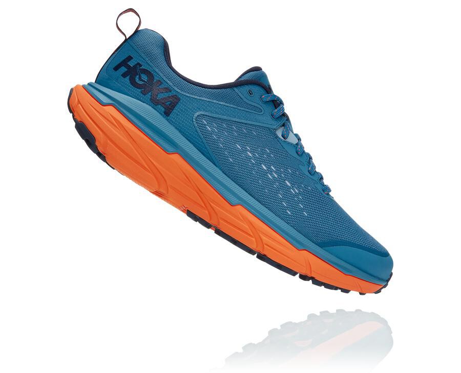 Tenis Hoka One One Trail Hombre Azules - Challenger Atr 6 - XWJK57012